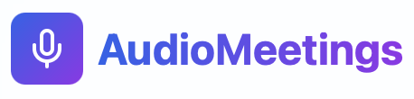 AudioMeetings.com logo